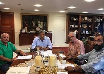 Συνάντηση εργασίας με το Δ.Σ. του Α.Ο. Παραδείσου