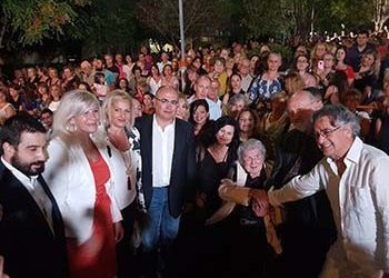 Το Ηράκλειο υποδέχθηκε τον Μίκη Θεοδωράκη