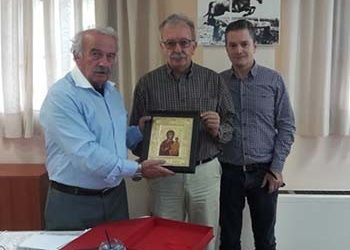 Συνάντηση Δημάρχου με τον Διευθυντή τομογράφων του Σισμανόγλειου