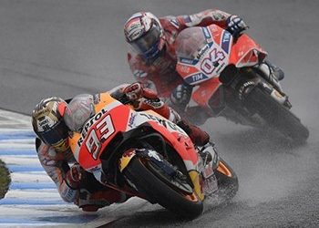 To εκατοστό βάθρο για το Marc Marquez στο Motegi