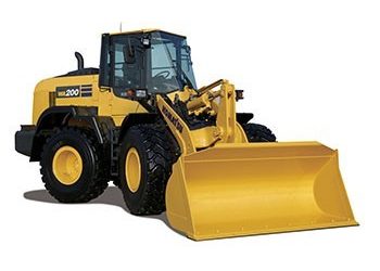 Νέος ελαστικοφόρος φορτωτής Komatsu WA200-8
