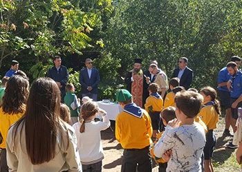 Αγιασμός προσκόπων και αεροπροσκόπων