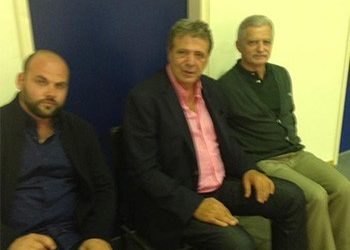 Στο φιλικό ΑΟ Πεύκης με ΚΑΟΛ ο Πρόεδρος του ΠΕΑΠ Χρήστος Φωτίδης