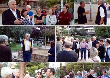 Συνεχίζονται οι περιοδείες του δημάρχου