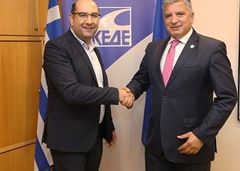Συνάντηση Πατούλη με το δήμαρχο Λάρνακας