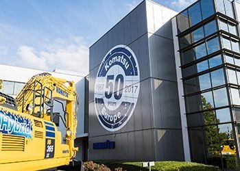 Με το βλέμμα στο μέλλον: Η Komatsu Europe γίνεται 50 ετών