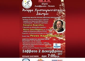 Το Σάββατο ανάβει το Χριστουγεννιάτικου Δέντρο