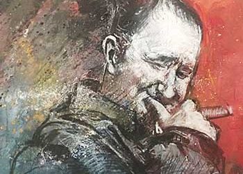 «Πρόσωπα στο βάθος του χρόνου» του εικαστικού Πέτρου Ζουμπουλάκη
