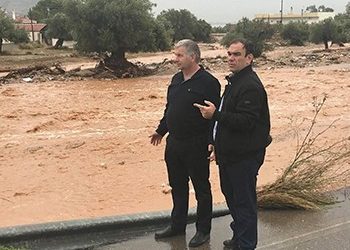 Ο ΣΠΑΠ στο κλιμάκιο της ΚΕΔΕ στη Μάνδρα και τα Μέγαρα