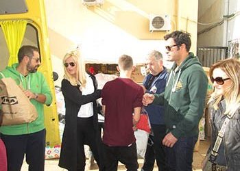 ΣΠΑΠ: Διανομή ανθρωπιστικής βοήθειας στους πλημμυροπαθείς της Μάνδρας