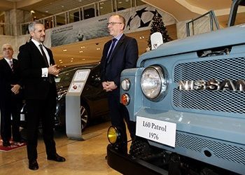 O Πρόεδρος της Nissan Europe στην Αθήνα