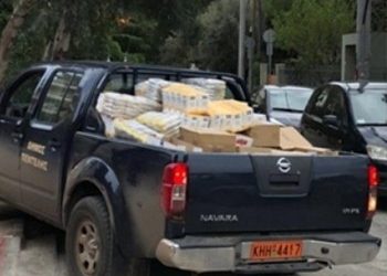 Παραλαβή τροφίμων για καλό σκοπό