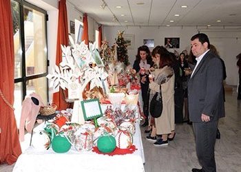 Παρουσία δημάρχου το bazaar της Ιεράς Μονής Χρυσοπηγής Πολυδενδρίου