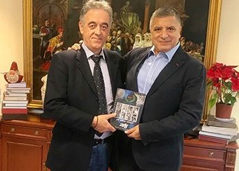 Συνάντηση με τον πρόεδρο της Νίκης Αμαρουσίου