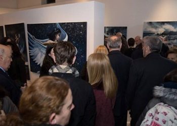 Εγκαινιάστηκε η έκθεση του ζωγράφου Γιάννη Νίκου