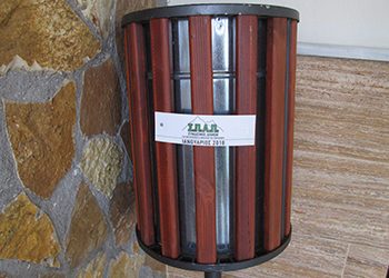 Ο ΣΠΑΠ εγκατέστησε παγκάκια και κάδους απορριμμάτων σε σημεία του Δήμου