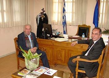 Με το Δήμαρχο Πεντέλης η πρώτη συνάντηση του νεοεκλεγέντος Προέδρου της Π.Ε.Δ.Α.