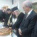 Ο Γιώργος Θωμάκος στη θεία λειτουργία για την Πρώτη του Έτους