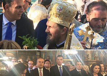 Θεοφανεία στου Παπάγου ο αντιπεριφερειάρχης Γ. Καραμέρος