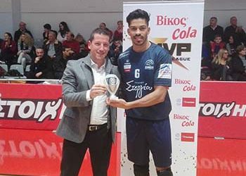 Ο Ιγκόρ Ντε Σόουζα MVP Βίκος Cola