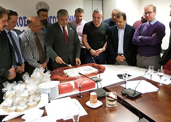 Σε εορταστική ατμόσφαιρα η κοπή του ΙΣΑ