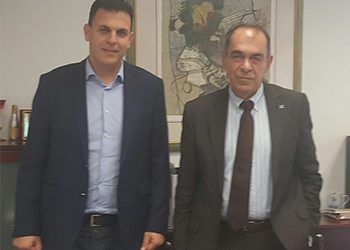 Συνάντηση Καραμέρου με τον πρόεδρο της ΠΕΔΑ