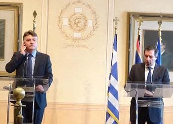Τον δήμαρχο Σκοπίων υποδέχθηκε ο Καμίνης