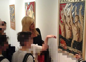 Με τους μαθητές στην Δημοτική Ολυμπιακή Πινακοθήκη Αμαρουσίου «Σπύρος Λούης»