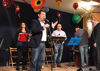 Στην εκδήλωση του Ιερού Ναού Αγίων Αποστόλων Πέτρου και Παύλου ο Τ. Μαυρίδης