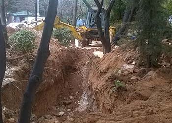 Εργασίες υδρογεώτρησης στη Νέα Ερυθραία