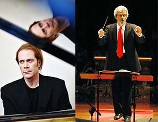 Νicola Piovani και Στέφανος Κορκολής στο Μέγαρο Μουσικής Αθηνών