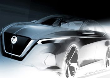 Η Nissan αποκαλύπτει σκίτσο του νέου Altima