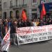 Συγκέντρωση και πορεία των οικοδόμων στο κέντρο
