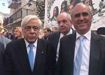 Ο Δήμαρχος Κηφισιάς Γιώργος Θωμάκος στις εορταστικές εκδηλώσεις στην Μάνη
