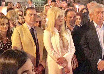 Η Μ. Πατούλη στον εορτασμό του Αγίου Γεωργίου στην Κάτω Πεύκη