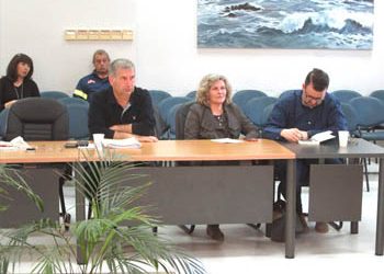 O Πρόεδρος του ΣΠΑΠ Βλάσσης Σιώμος στη σύσκεψη του  Σ.Τ.Ο. του Δήμου Ραφήνας- Πικερμίου