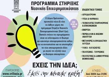 Νεανικό Επιχειρείν και στα Βριλήσσια