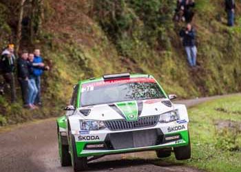 Νίκη για τη SKODA Fabia R5 στη WRC 2 του Ράλλυ Κορσικής