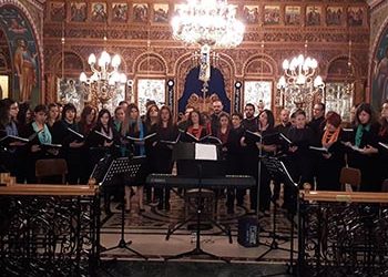 Εκκλησιαστικές μελωδίες από την μικτή χορωδία Κηφισιάς