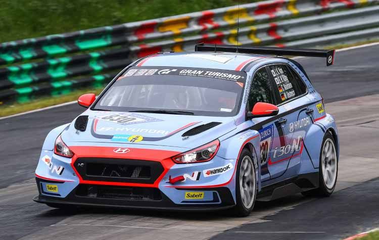 Το Hyundai i30 N TCR στο βάθρο του Νürburgring
