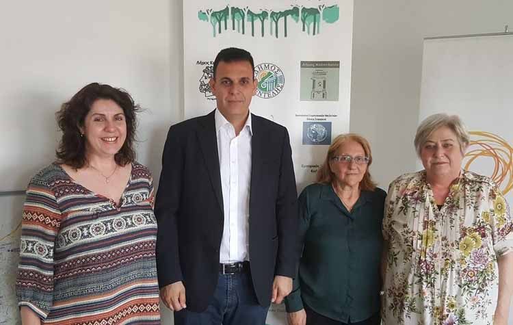 Συνάντηση Καραμέρου με τον σύλλογο Ρεματιάς Πεντέλης - Χαλανδρίου