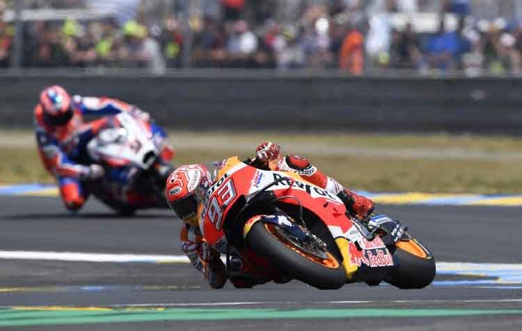 Τρίτη συνεχόμενη νίκη για τον Marquez στο Le Mans