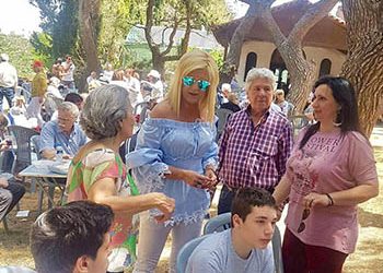 Πρωτομαγιά στην Πύρνα έκανε η Μαρίνα Πατούλη