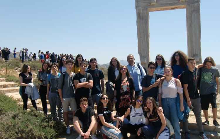 Τετραήμερη εκδρομή στη Νάξο για τους μαθητές του 3ου Γυμνασίου Κηφισιάς