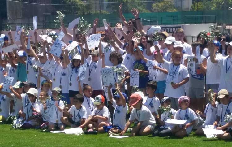 Εσωτερικοί καλοκαιρινοί αγώνες από την Ολυμπιάδα Κηφισιάς