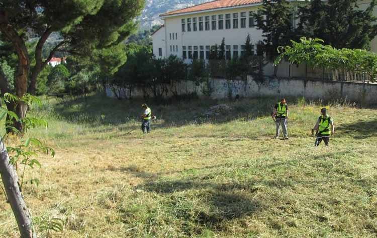 Καθαρισμός και  αποψιλώσεις σε καίρια σημεία της Πεντέλης από τον ΣΠΑΠ