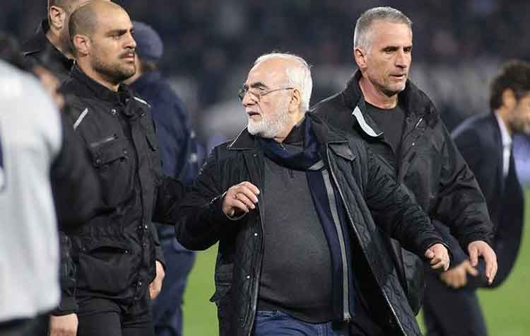 Σε δίκη ο Ιβάν Σαββίδης για τα γεγονότα στον αγώνα ΠΑΟΚ-ΑΕΚ