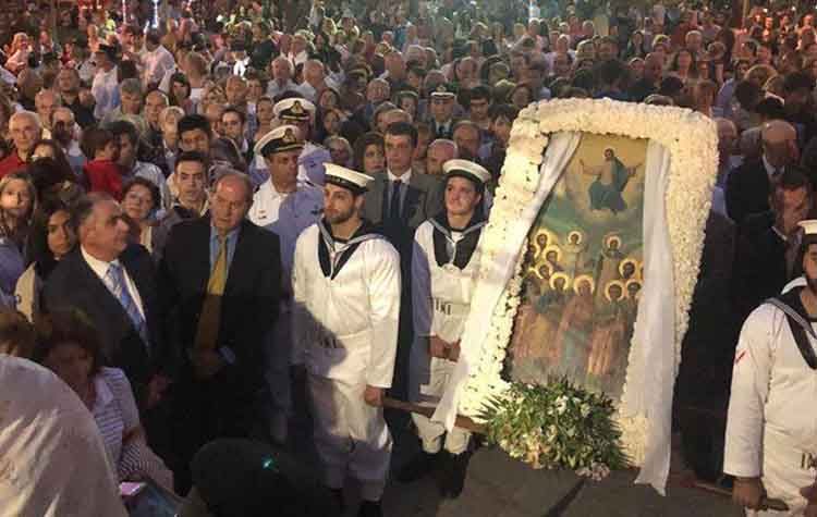 Τα Βριλήσσια γιόρτασαν με λαμπρότητα την Ανάληψη του Κυρίου