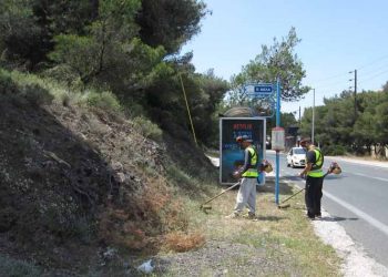 Καθαρισμός και αποψιλώσεις στα Βριλήσσια από τον ΣΠΑΠ