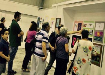 Το κοινό θαύμασε την έκθεση Παιδικής & Εφηβικής ζωγραφικής